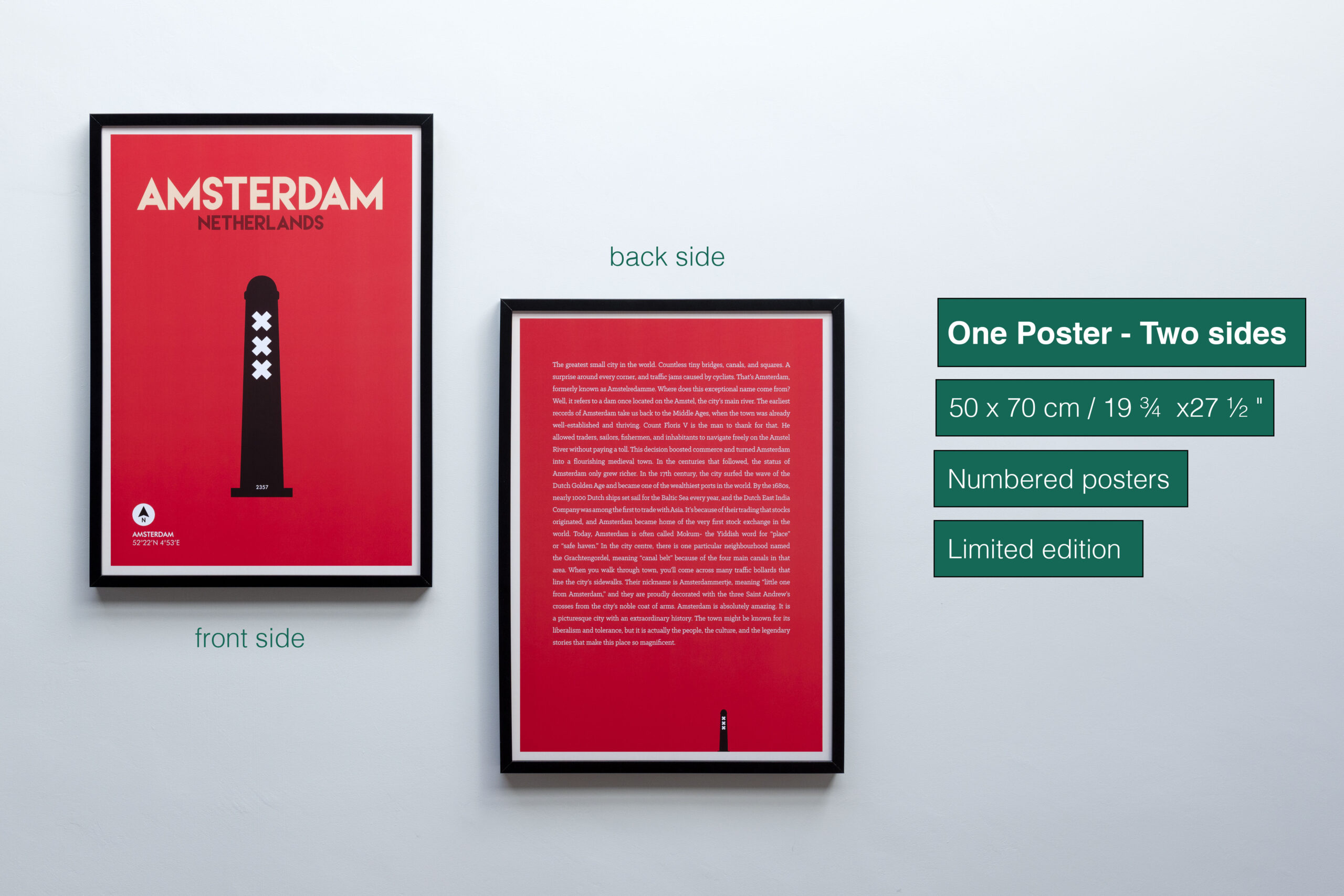 Poster Amsterdam Information