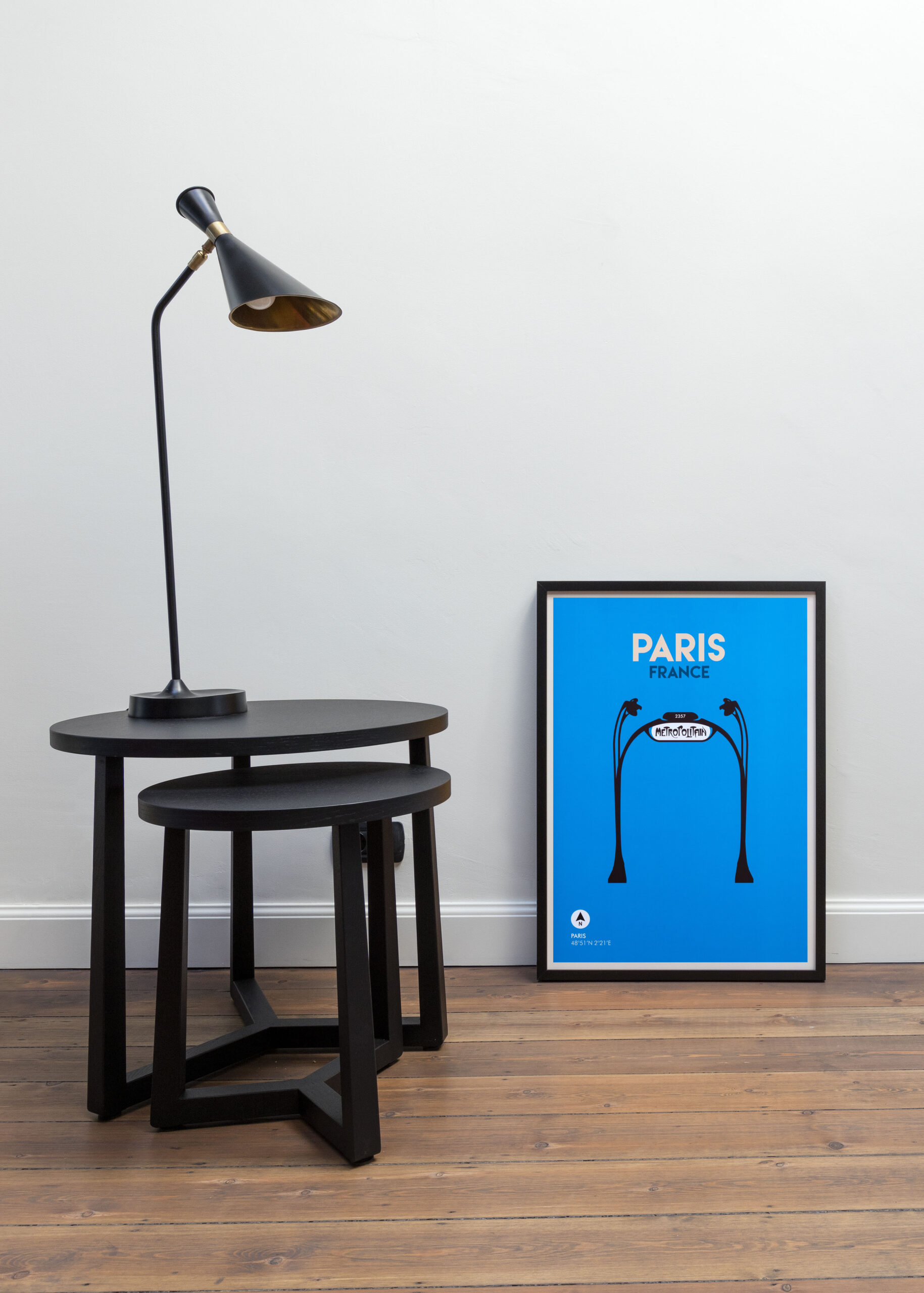 Poster Paris Table Lamp Front